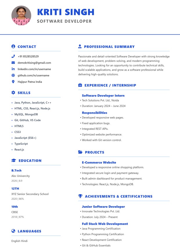 Resume Design 2