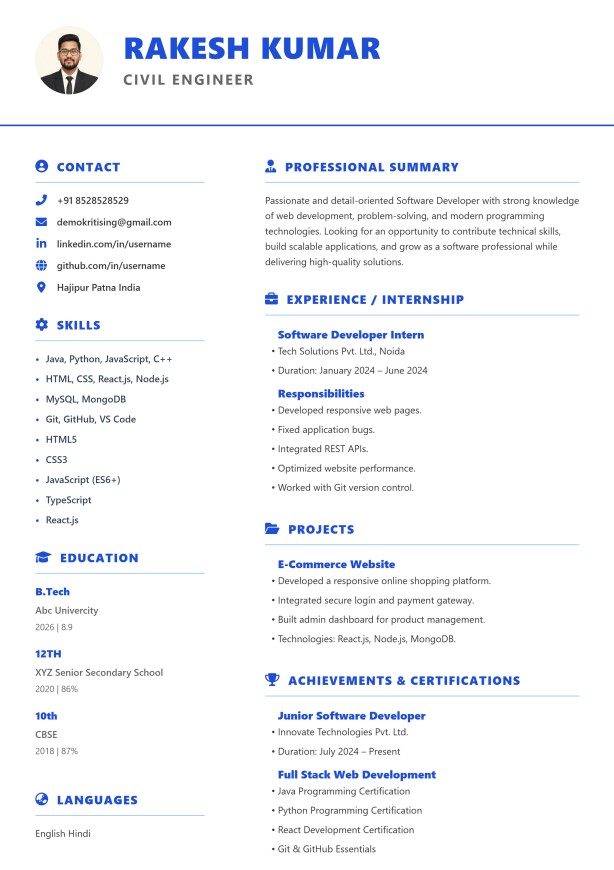 Resume Design 4