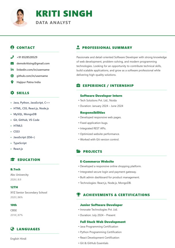 Resume Design 5